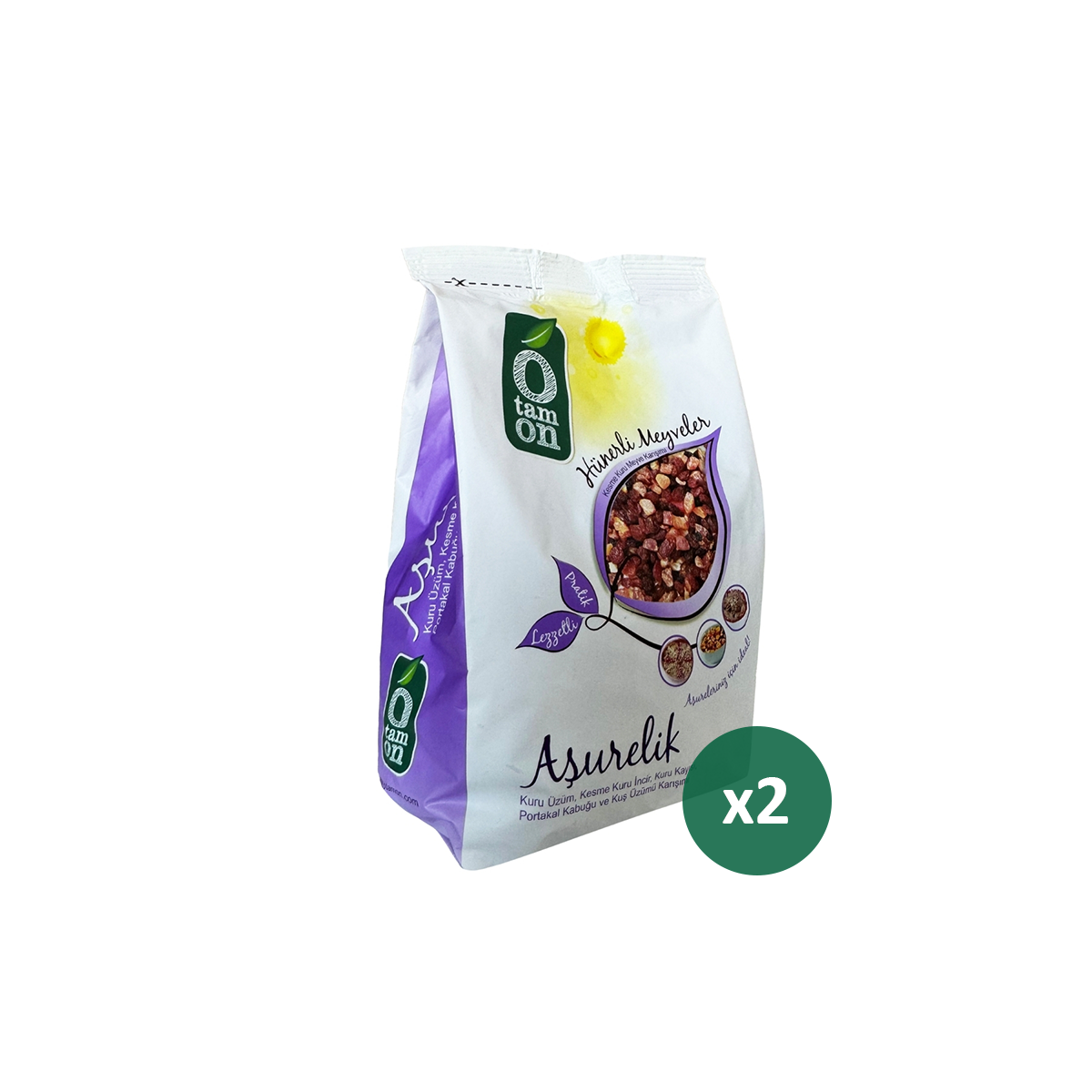 Aşurelik Meyve Karışımı 400g x 2 Adet