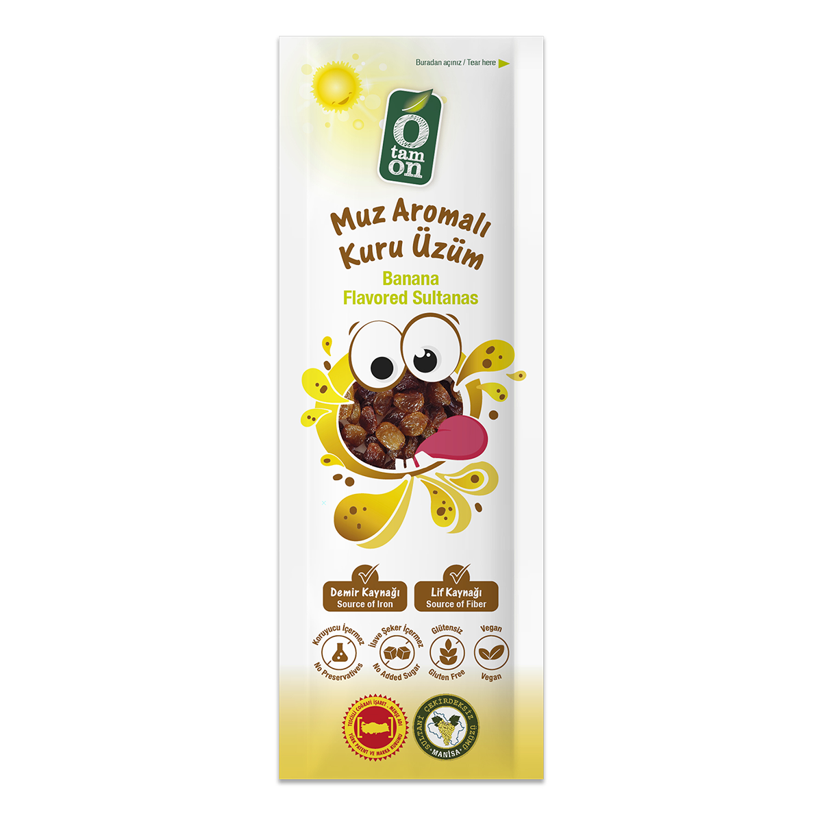 Muz Aromalı Üzüm 18x30g
