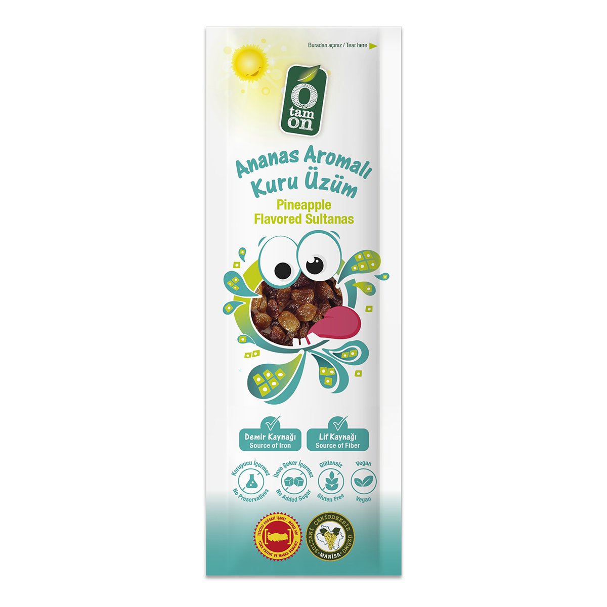 Ananas Aromalı Kuru Üzüm 18x30g