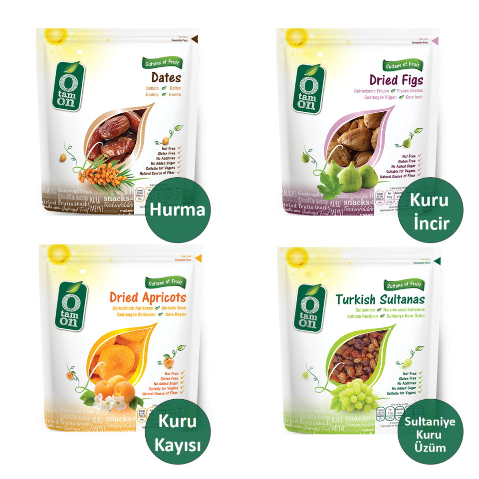 Ramazan Paketi (Sultaniye Kuru Üzüm, Kuru Kayısı, Kuru İncir, Hurma)