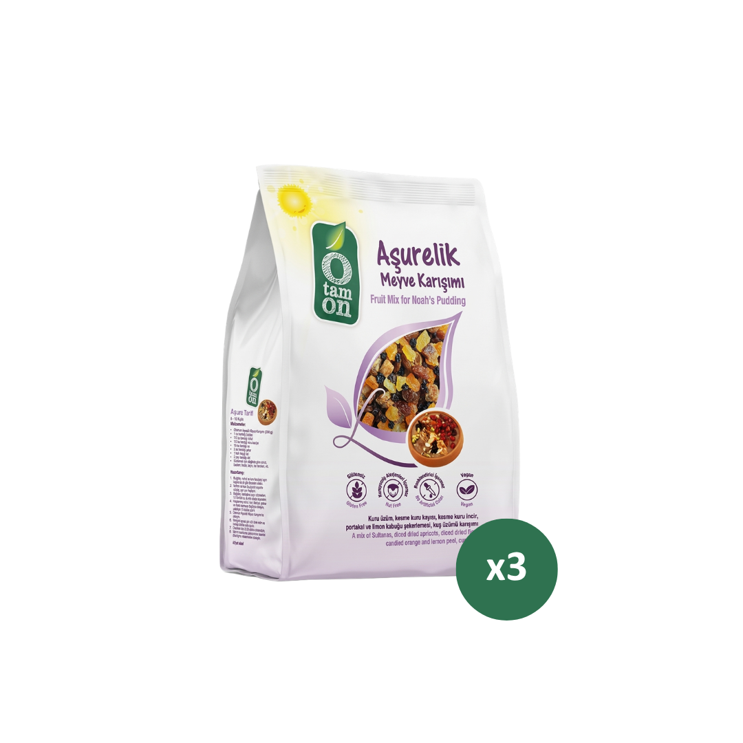 Aşurelik Meyve Karışımı 200g x 3 Adet